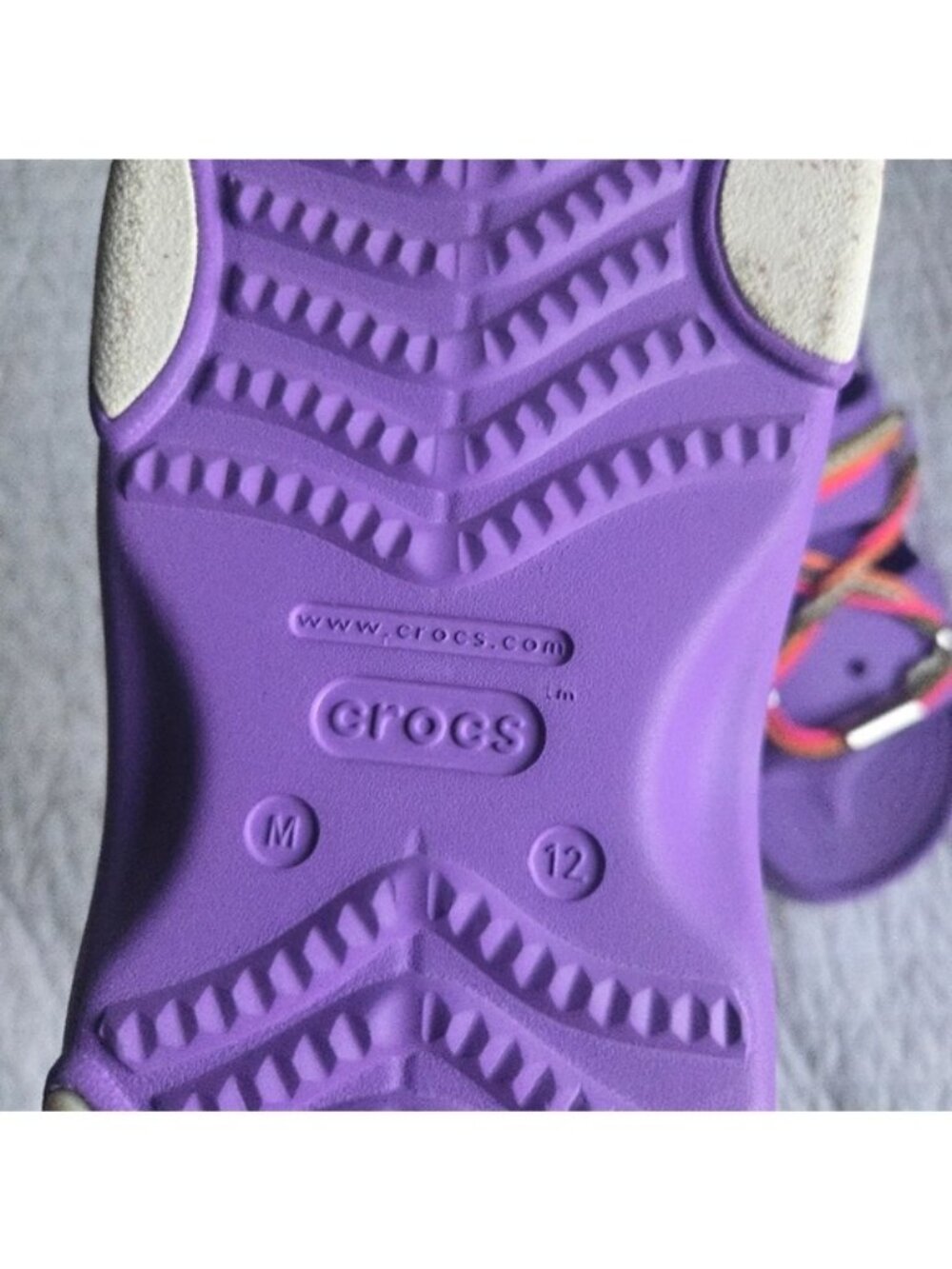 Crocs All Terrain Festival Sandals Men 12 Purple New 042026 - Picture 5 of 8
